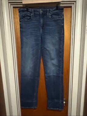 American Eagle Outfitters dark indigo men's origin straight jeans Sz 32x34